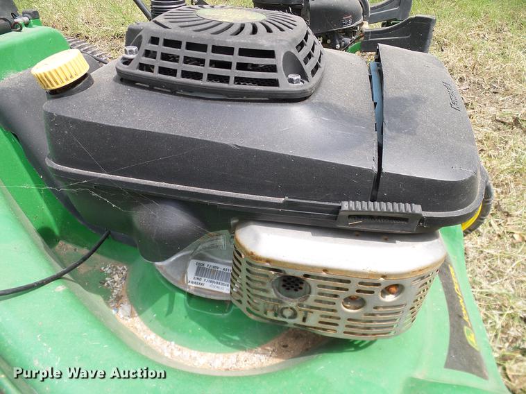 image for item DG9998 (5) John Deere push mowers