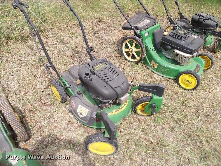 image for item DG9998 (5) John Deere push mowers