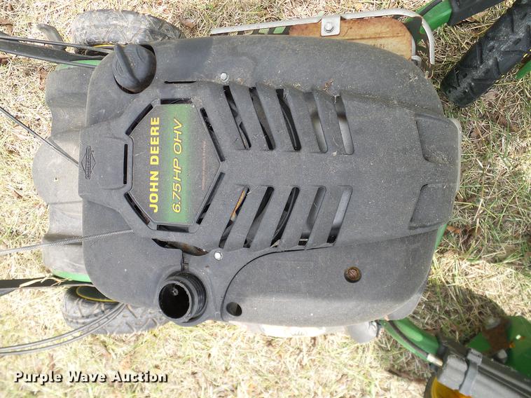 image for item DG9998 (5) John Deere push mowers