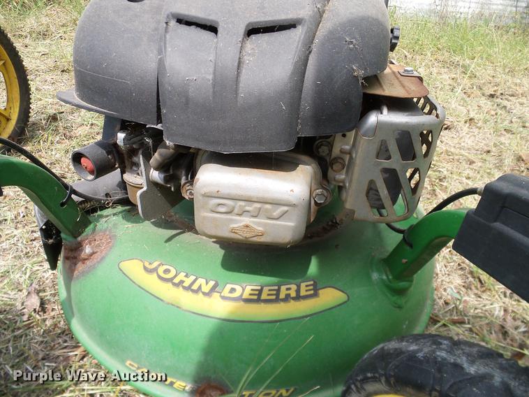 image for item DG9998 (5) John Deere push mowers