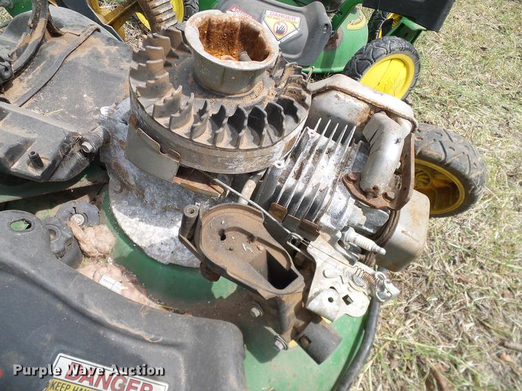 image for item DG9998 (5) John Deere push mowers