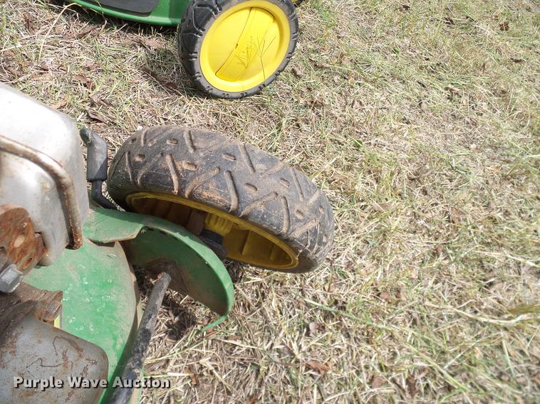 image for item DG9998 (5) John Deere push mowers