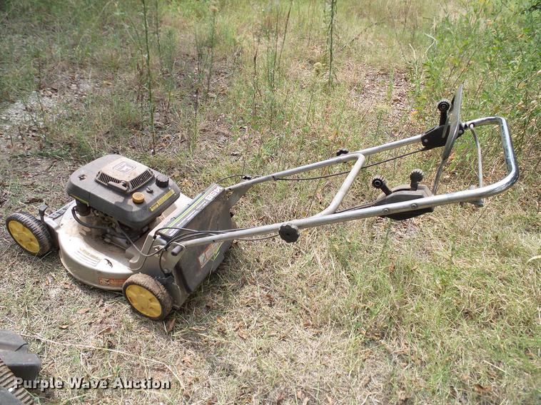 image for item DG9998 (5) John Deere push mowers