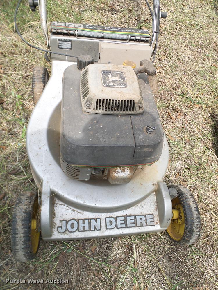 image for item DG9998 (5) John Deere push mowers