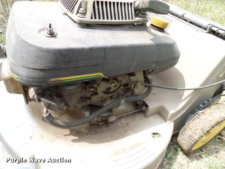 image for item DG9998 (5) John Deere push mowers