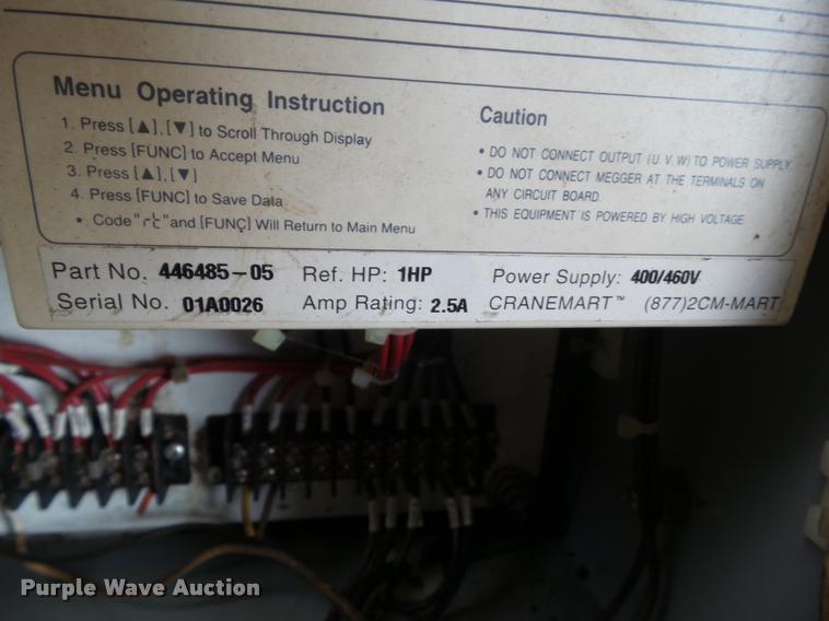 image for item DH9436 2002 Lift Tech Shaw box hoist