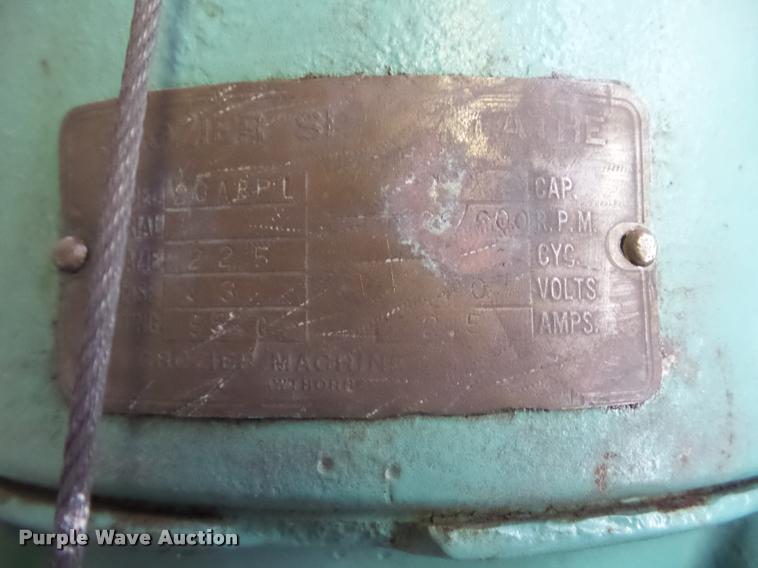 image for item DH9437 Crozier belt sander