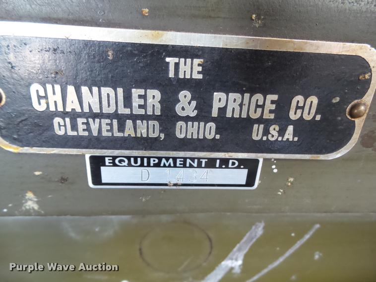 image for item DH9438 Chandler & Price paper cutter