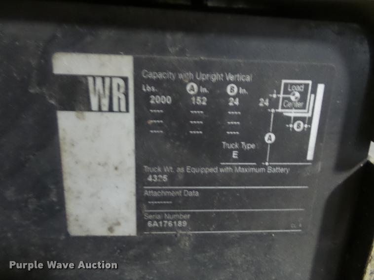 image for item DP9201 Crown forklift