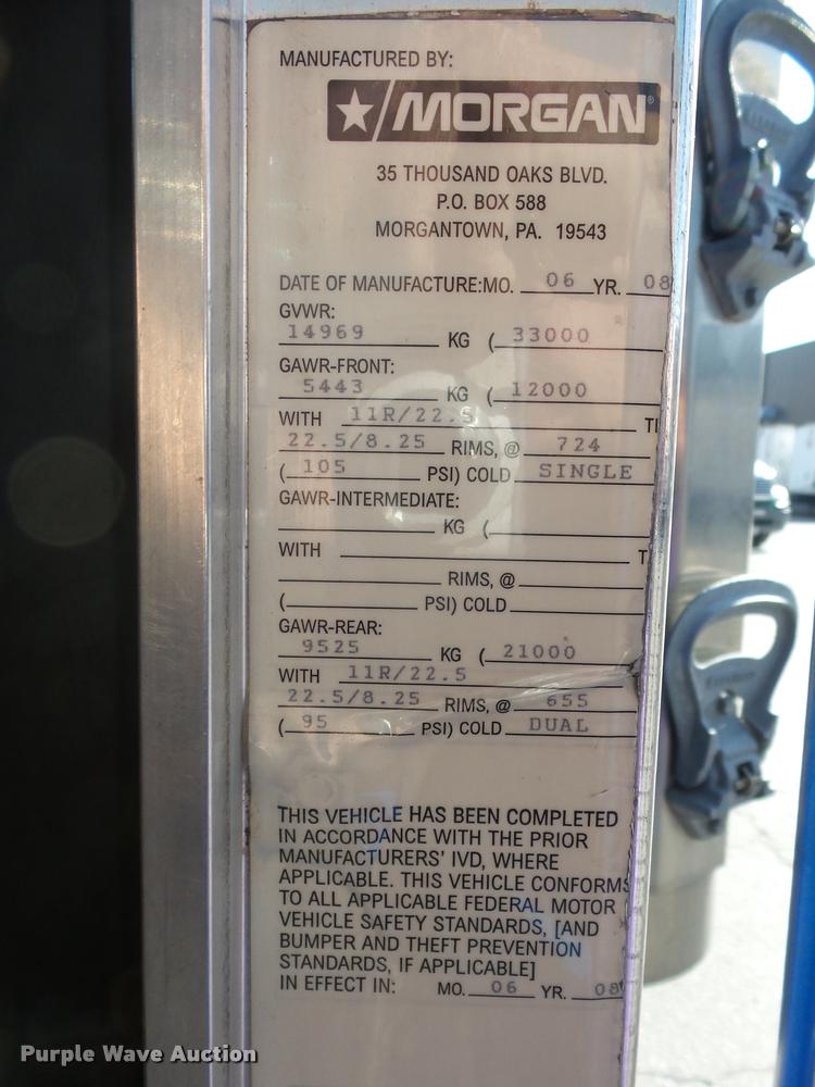 image for item DP9202 2009 Kenworth T3 refrigerated box truck