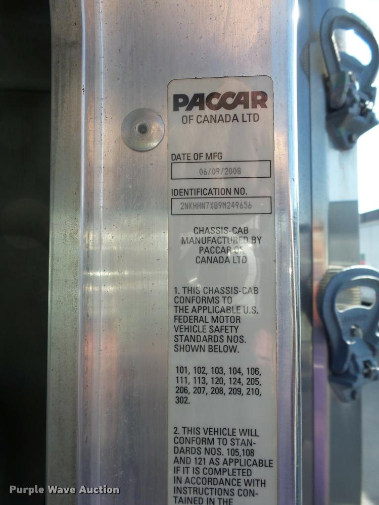 image for item DP9202 2009 Kenworth T3 refrigerated box truck