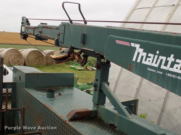 image for item DP9953 Maintainer utility bed with crane