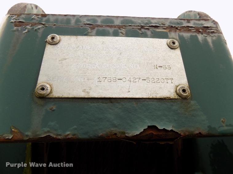 image for item DP9953 Maintainer utility bed with crane