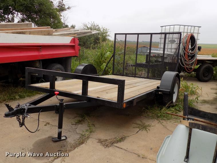 image for item DP9959 Shop built utility trailer