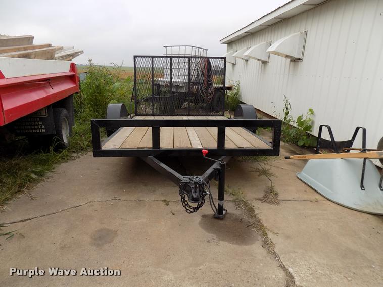 image for item DP9959 Shop built utility trailer