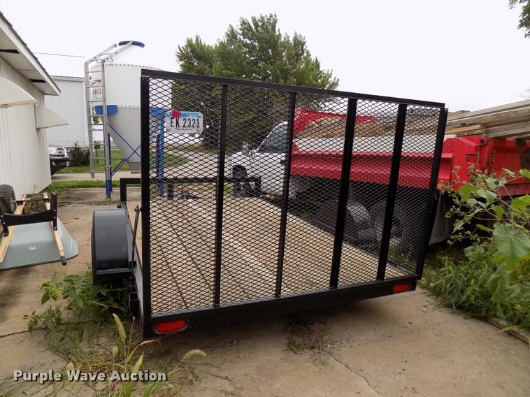 image for item DP9959 Shop built utility trailer