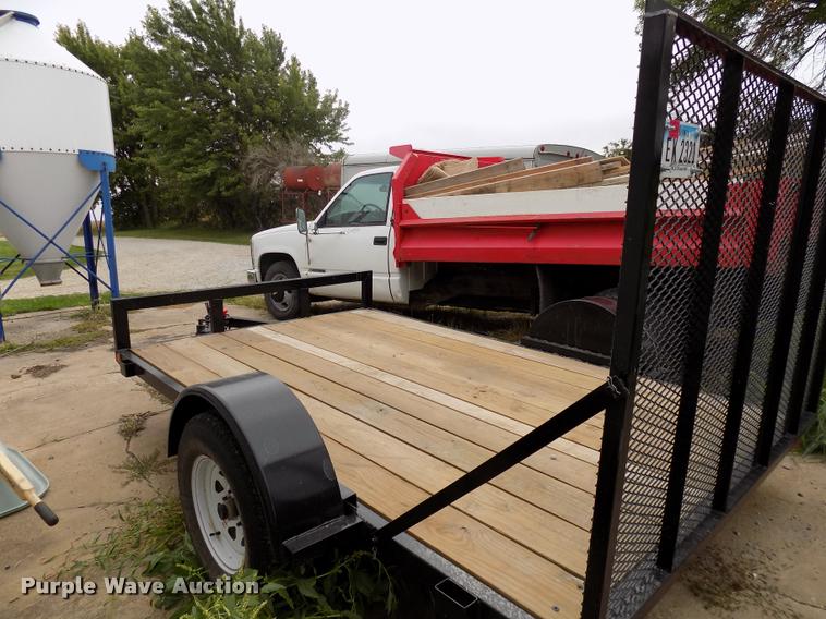 image for item DP9959 Shop built utility trailer