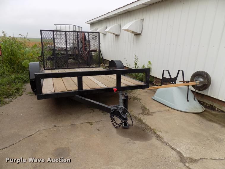 image for item DP9959 Shop built utility trailer