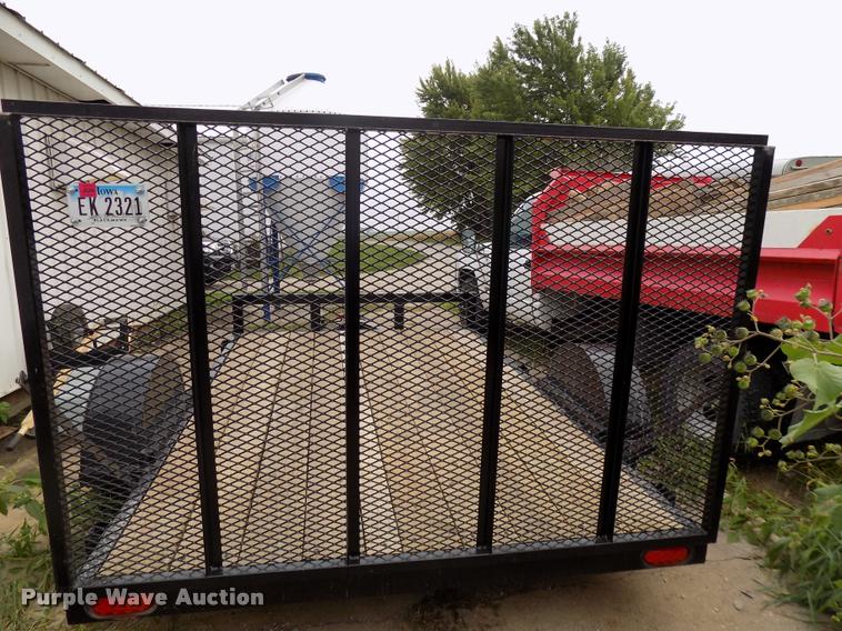 image for item DP9959 Shop built utility trailer