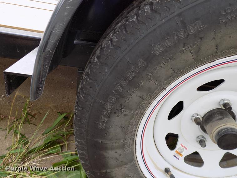 image for item DP9959 Shop built utility trailer