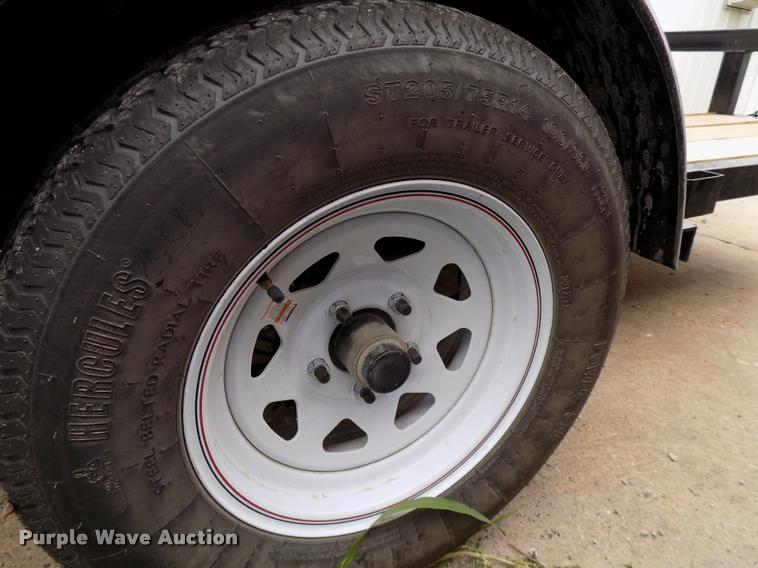 image for item DP9959 Shop built utility trailer