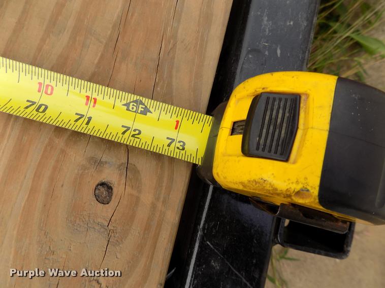 image for item DP9959 Shop built utility trailer