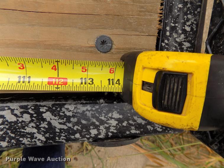 image for item DP9959 Shop built utility trailer