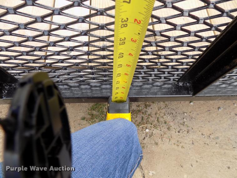 image for item DP9959 Shop built utility trailer