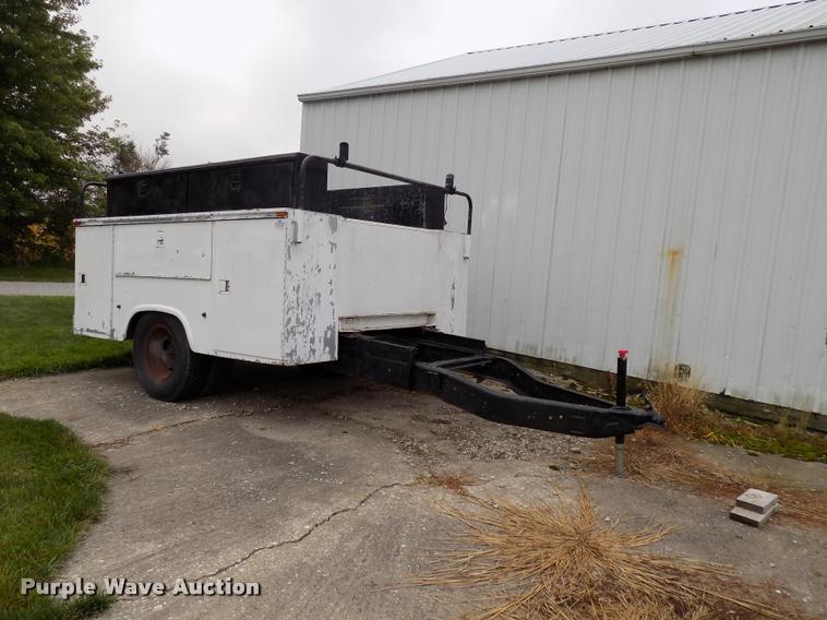 image for item DP9960 Knapheide utility bed trailer