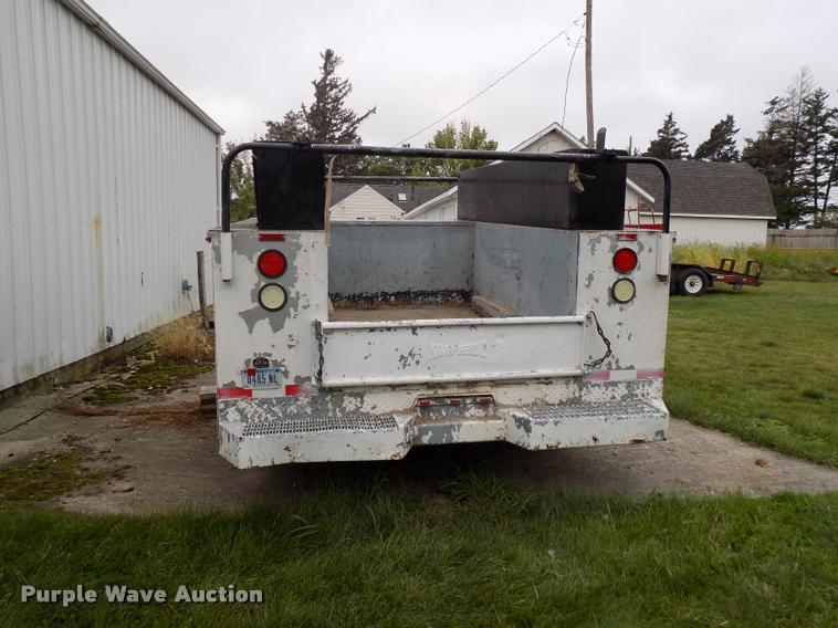 image for item DP9960 Knapheide utility bed trailer