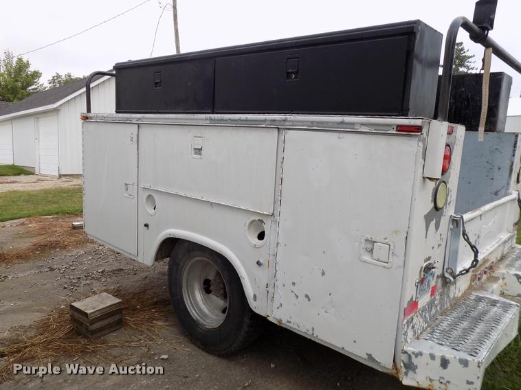 image for item DP9960 Knapheide utility bed trailer