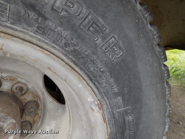 image for item DP9960 Knapheide utility bed trailer