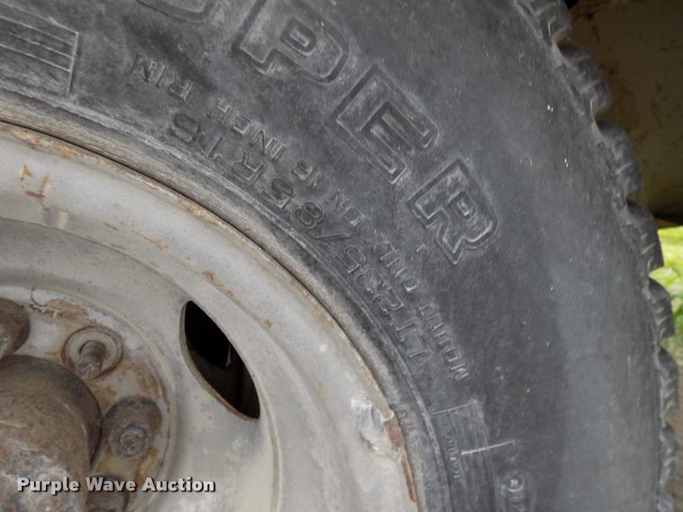 image for item DP9960 Knapheide utility bed trailer