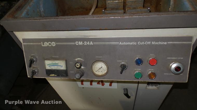 image for item EB9260 Leco CM-24A cut-off machine