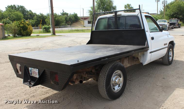 image for item L3194 1994 Dodge Ram 2500 flatbed pickup truck