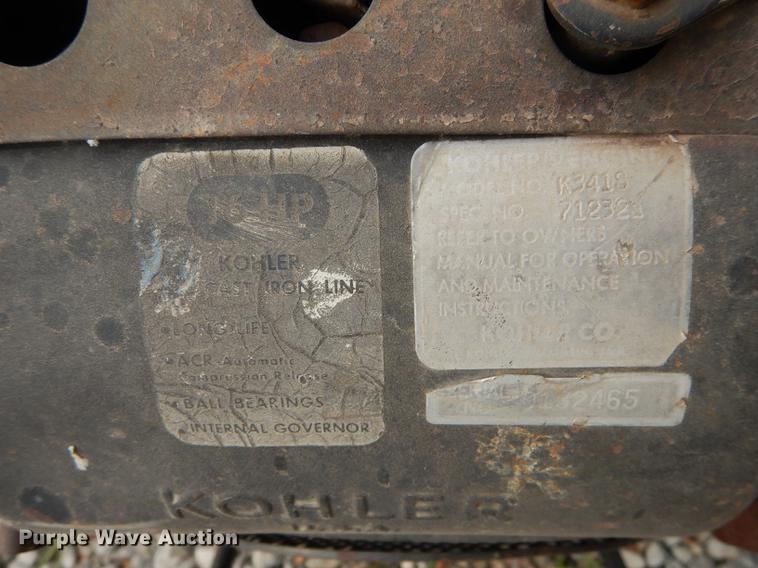 image for item BY9957 Miller Blue Star welder/generator