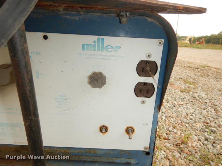 image for item BY9957 Miller Blue Star welder/generator