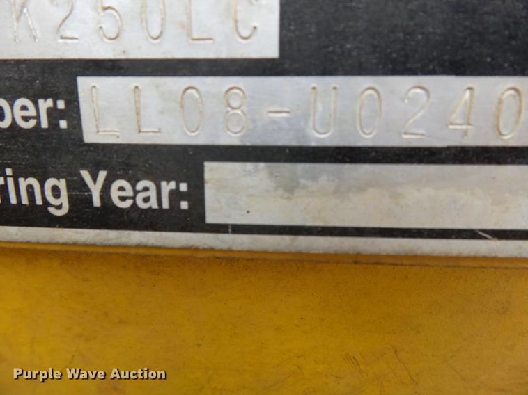 image for item DA2372 2000 Kobelco SK250LC excavator