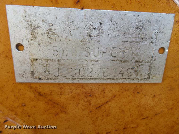 image for item DA2373 Case 580L backhoe