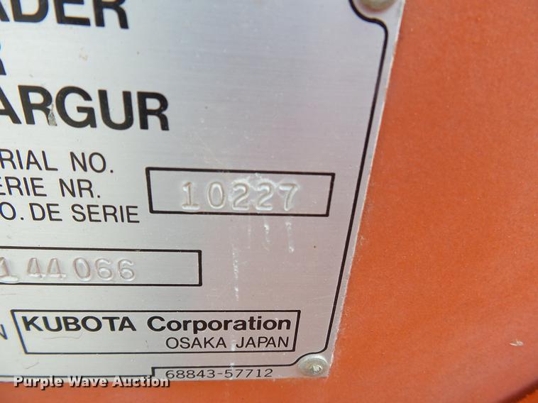 image for item DA2374 Kubota R520 wheel loader