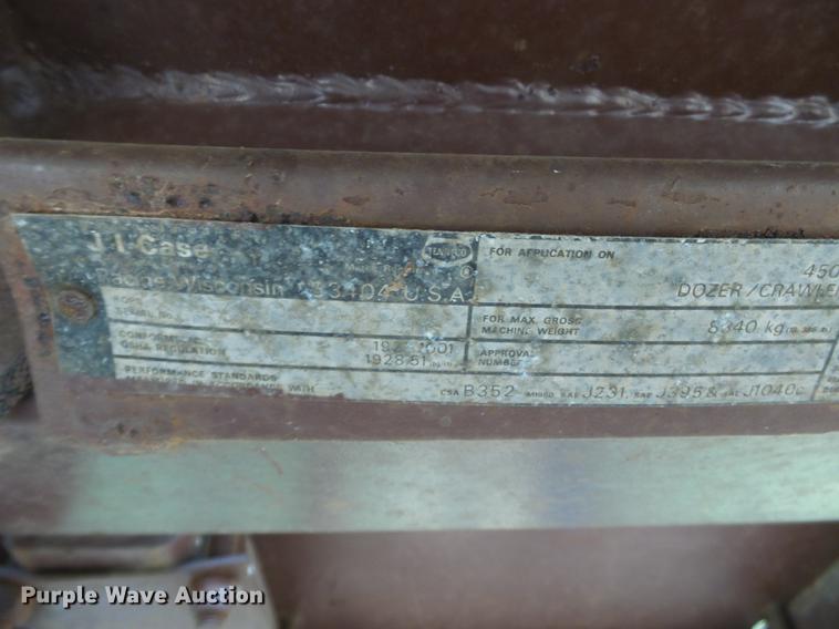 image for item DA2375 1987 Case 450C dozer