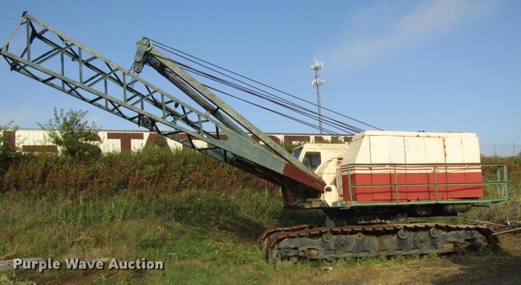 image for item DA3160 1966 Bucyrus Erie 61B crane / dragline