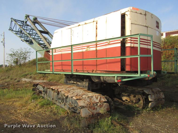 image for item DA3160 1966 Bucyrus Erie 61B crane / dragline