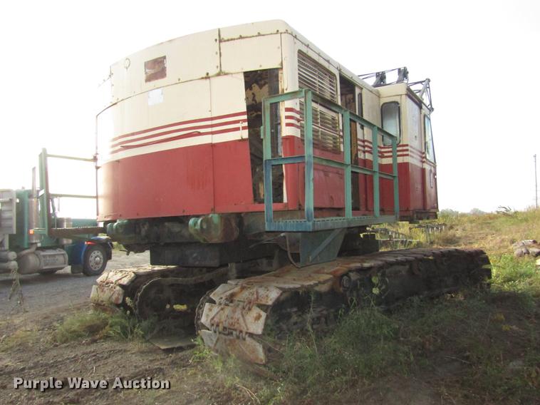 image for item DA3160 1966 Bucyrus Erie 61B crane / dragline