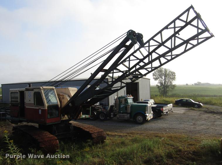 image for item DA3160 1966 Bucyrus Erie 61B crane / dragline