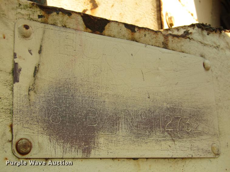 image for item DA3160 1966 Bucyrus Erie 61B crane / dragline