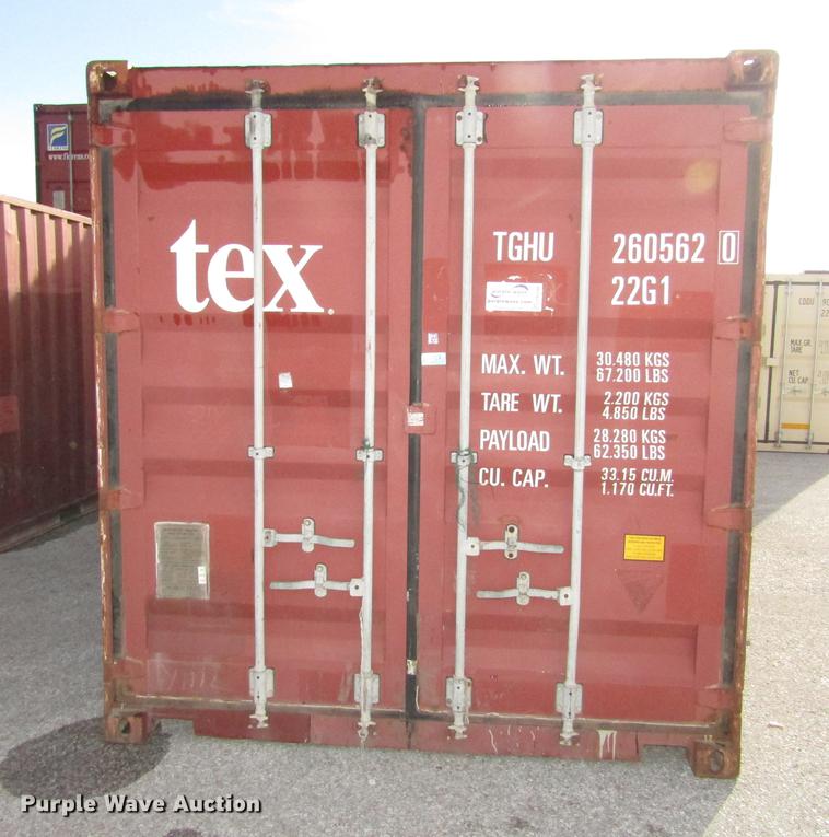 image for item DA3166 2003 Textainer container