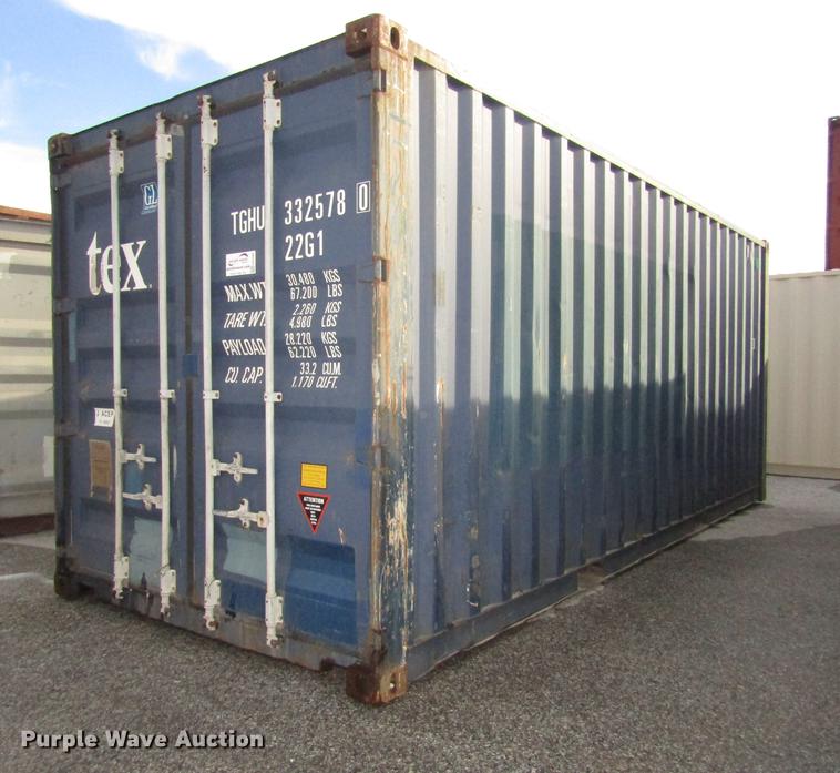 image for item DA3168 2004 Textainer container