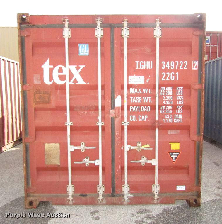 image for item DA3169 2004 Textainer container