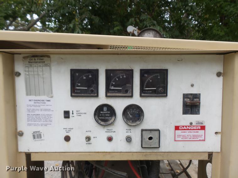 image for item DB6423 1998 Generac 00754-1 generator